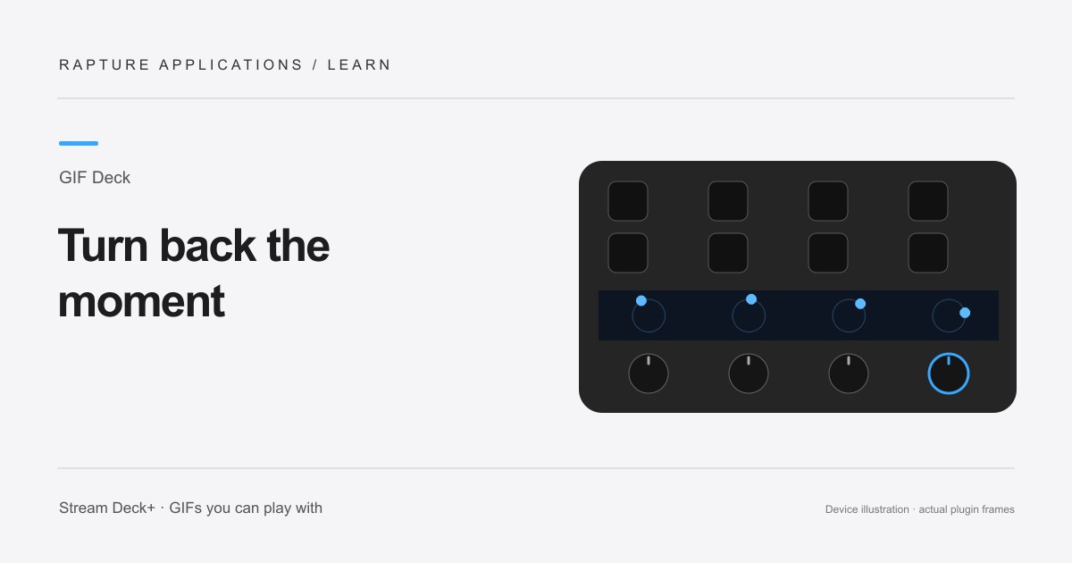 GIF Deck guide: Turn back the moment